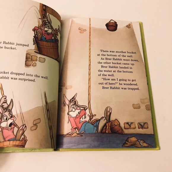 Vintage 1979 Brer Rabbit Saves His Skin  Disney Wonderful World of Reading Book - Picture 11 of 16